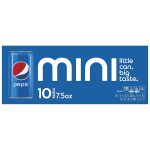Pepsi Soda， Mini Cans， 7.5 Ounce (Pack of 10) - Image 2